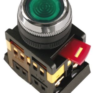 Кнопка SВ-7 “Пуск” зеленая 1з+1р d22мм/240В ИЭК